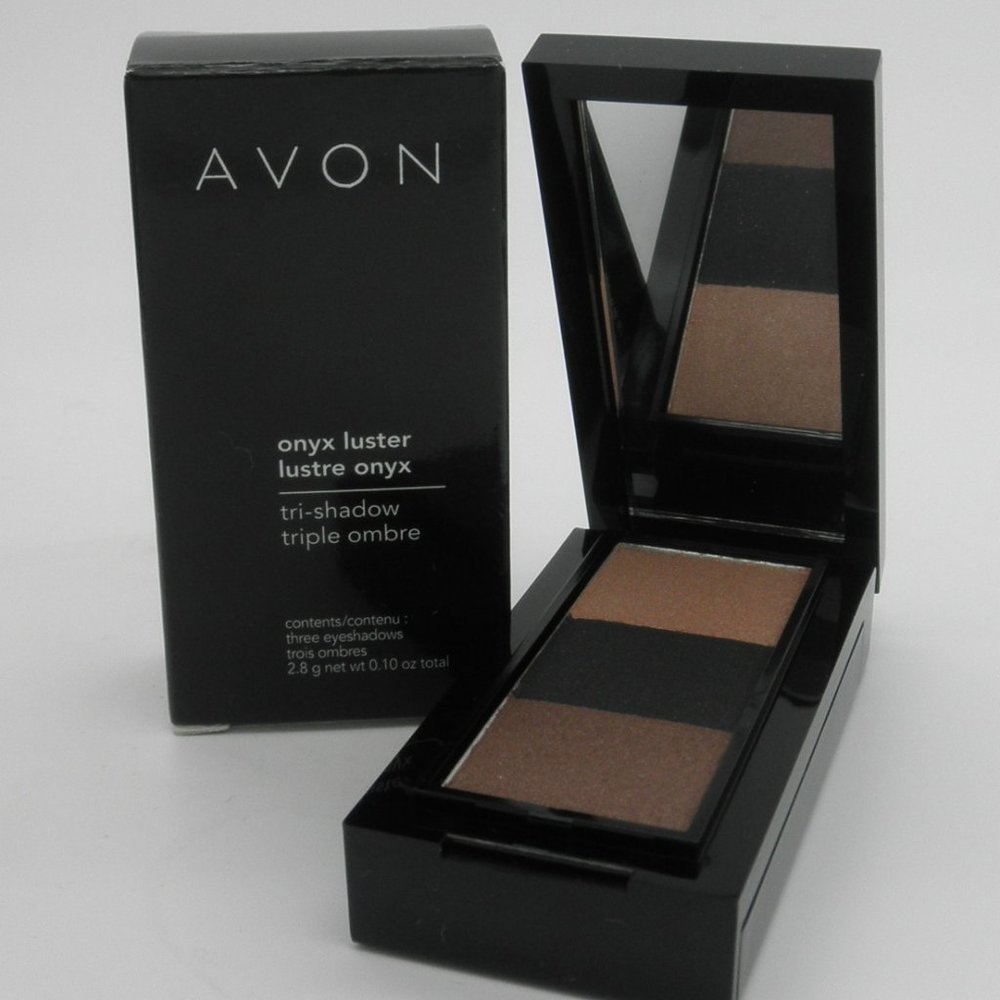 Avon MIDNIGHT LUSTER Onyx Luster Tri-Shadow MIDNIGHT LUSTER